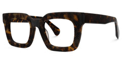 Keisa Square Tortoise Eyeglasses & Frame Glasses