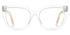 Mirta Square Clear Eyeglasses with TR90 Frame