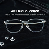 Lily Upswept Rectangular Frames with Rounded Corners | ZEELOOL