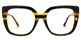 Brenda Square Tortoise Frame Glasses | Zeelool Optical