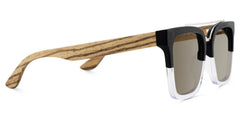 Men's Aviator Eyeglasses Frames With Black Clear Color