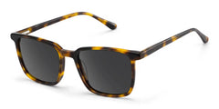 Rectangle Tortoise Eyeglasses- Aidan Acetate Frame Glasses