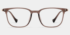 William Rectangle Brown Glasses Frames for men | ZEELOOL