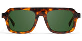 Nomad Rectangle Polarized Sunglasses in Acetate Material