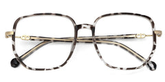 Brown Tortoise Glasses With Geometric Shape