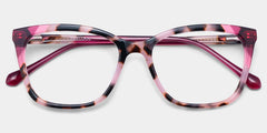 Juno Rectangle Tortoise Frame Eyeglasses for Woman| ZEELOOL