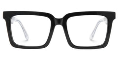 Black Square Frame Glasses - Hattie on Sale | Zeelool