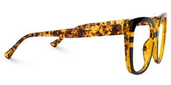 Brenda Square Tortoise Frame Glasses | Zeelool Optical