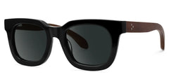 Sam Rectangle Wood Thick Frame Sunglasses for Men | Zeelool