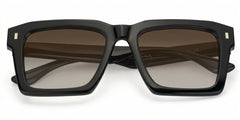 Large Square Prescription Glasses With Black Color