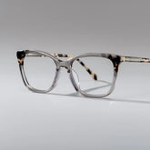 Juno Rectangle Gray Frame Eyeglasses for Woman| ZEELOOL