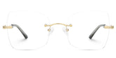 Tierney Designer Butterfly Metal Rimmed Spectacles | Zeelool