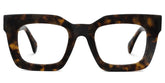 Keisa Square Tortoise Eyeglasses & Frame Glasses