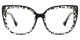 Large Tortoise Shell Eyeglasses Frames With Cat Eye Shape