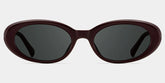 Zion purple Frame Polarized Sunglasses with oval Style Online | ZEELOOL