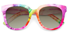 Multicolor Square Frame Glasses - Harrell on Sale | Zeelool