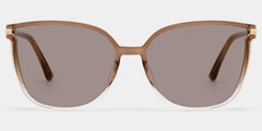 Rodz Square Brown Eyeglasses and Thin Frames Glasses