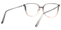 Rodz Square Gray-Pink Eyeglasses and Glasses Frames
