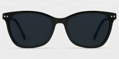 Marigold retro black frame glasses with Rectangle Frame Online | ZEELOOL