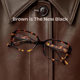 Rowan Brown Tortoise Rectangle Glasses for Women | ZEELOOL
