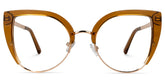 Brewer Cat Eye Brown Glasses Online Sale for Women