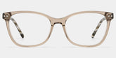 Marigold rectangle brown glasses Online | ZEELOOL