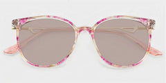 Chanty Petal Pink Round Mixed Glasses for Women | ZEELOOL