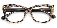 Tessia Tortoise Square Glasses Women's Glasses | Zeelool