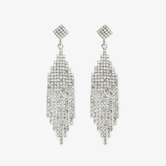 Fashion Eyeglasses Silver Earrings Accessories on Zeelool