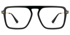 Briannie Black Aviator Prescription Glasses Online | Zeelool