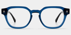 Hope Blue Frame Glasses with Round Frame Online | ZEELOOL