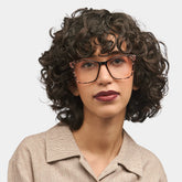 Tricee square Tortoise shell Eyeglass Frames For Women | Zeelool