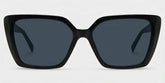 Emery Black Full Rim Geometric Eyeglasses | ZEELOOL