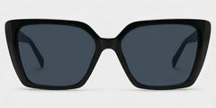 Emery Black Full Rim Geometric Eyeglasses | ZEELOOL