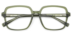 Square Green Eyeglasses- Ember Acetate Frame Glasses