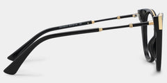 Dalton Cat Eye Black Glasses | Zeelool Glasses