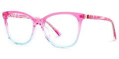 Gage Butterfly Pink Color Frame Glasses for Women | Zeelool