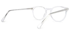Kasey Round Clear Glasses | Zeelool Glasses