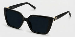 Emery Black Full Rim Geometric Eyeglasses | ZEELOOL