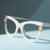 Mother of Pearl Prescription Glasses and Cat Eye Frames