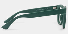 Liizbeett Square Eyeglasses with Dark Green Frames