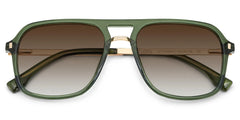 Aviator Kilworth Green Glasses deals -Zeelool Glasses
