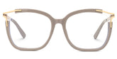 Spring hinges Sidibe Eyeglasses, Sidibe Khaki Glasses -Zeelool