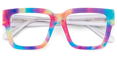Pop Acetate Colorful Frame Glasses with Square Shape | Zeelool