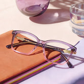 Theo Acetate Two-tone Frame Glasses with Square Shape | Zeelool