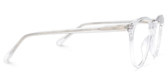 Kasey Round Clear Glasses | Zeelool Glasses