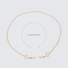 Fashion Eyeglasses Gold Eyeglasses Chains Accessories on Zeelool