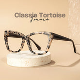 Tessia Tortoise Square Glasses Women's Glasses | Zeelool
