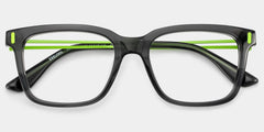 Axel Gray Frame Glasses with Rectangle Frame Online | ZEELOOL