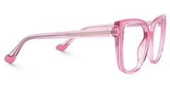 Cateye Pink Frame Blue Light Blocking Glasses